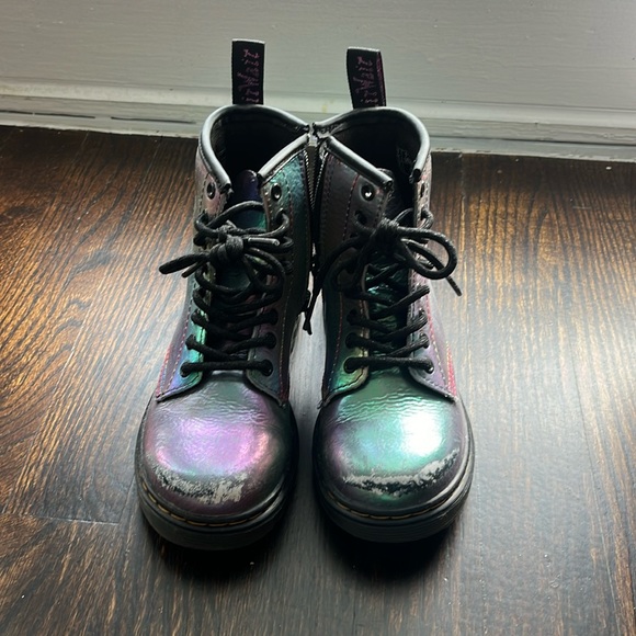 Dr. Martens Other - Dr Martens Toddler Boots in multi. Size 11. Wear on toe.